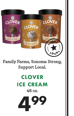 Clover Ice Cream - $4.99