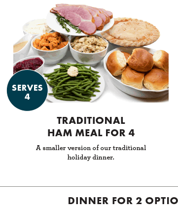 Traditional Ham Meal For 4 - Serves 4