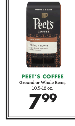 Peet''s Coffee - $7.99