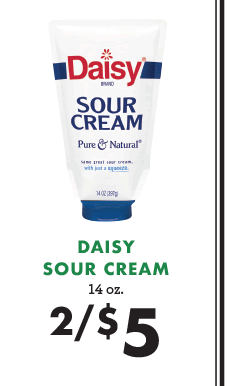 Daisy Sour Cream - 2 for $5