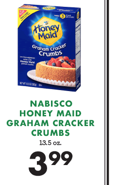 Nabisco Honey Maid Graham Cracker Crumbs - $3.99
