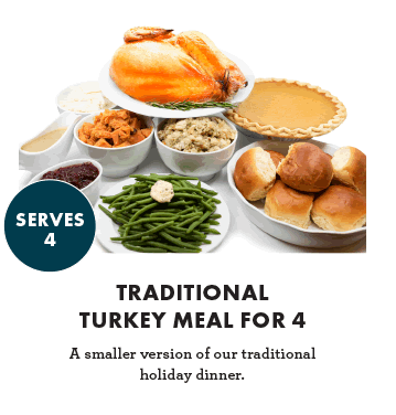 Traditional Turkey Meal For 4 - Serves 4