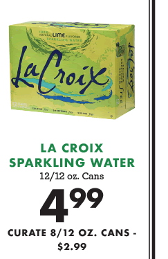 La Croix Sparkling Water - $4.99