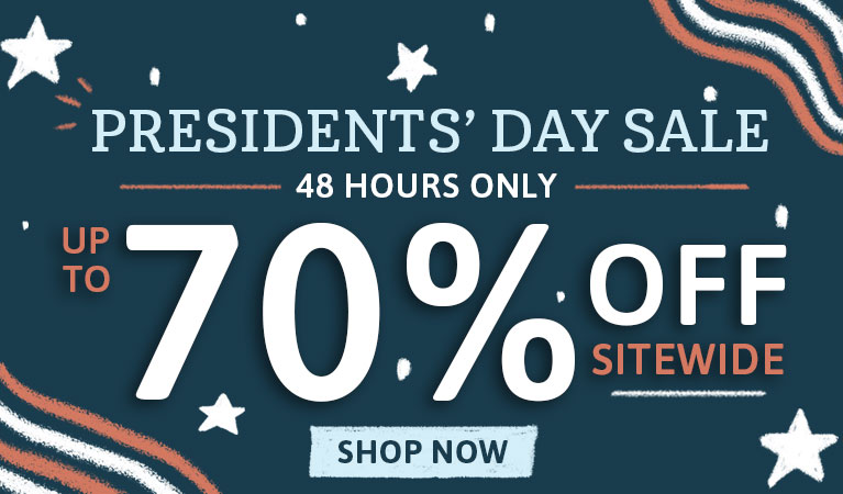 Up To 70% OFF site wide