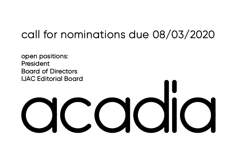 Acadia nominations 2020 02
