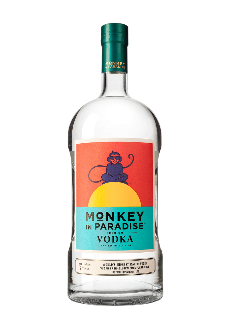Monkey in Paradise Vodka and Blue Nectar Collection at CaskCartel.com