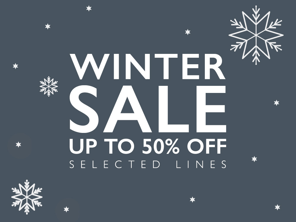 Winter Sale - up to 50% off