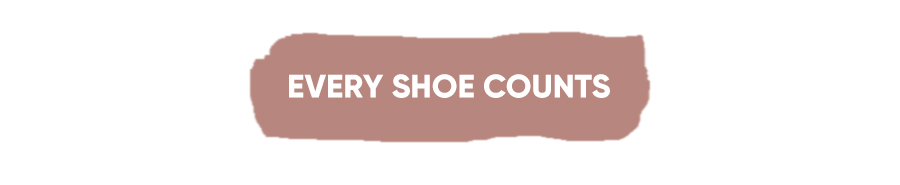 Every Shoe Counts