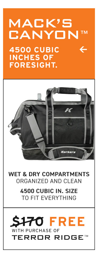 Korkers Mack's Canyon Wader Bag - Get it for free
