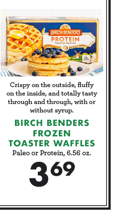 Birch Benders Frozen Toaster Waffles - $3.69