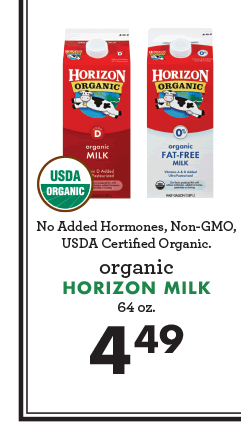 Horizon Milk - $4.49