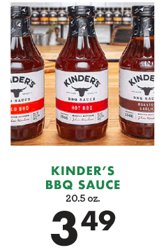 Kinder''s BBQ Sauce - $3.49