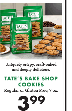 Tate''s Bake Shop Cookies - $3.99