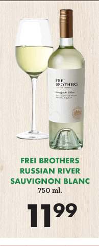 Frei Brothers Russian River Sauvignon Blanc - $11.99