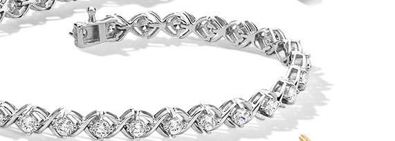 Lab-Created Diamond Bracelet