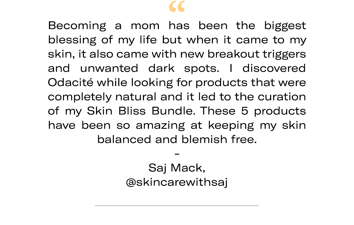 Skin Bliss Bundle with SkincareWithSaj