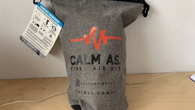 The ''Calm As'', Shark Bite, First Aid Kit