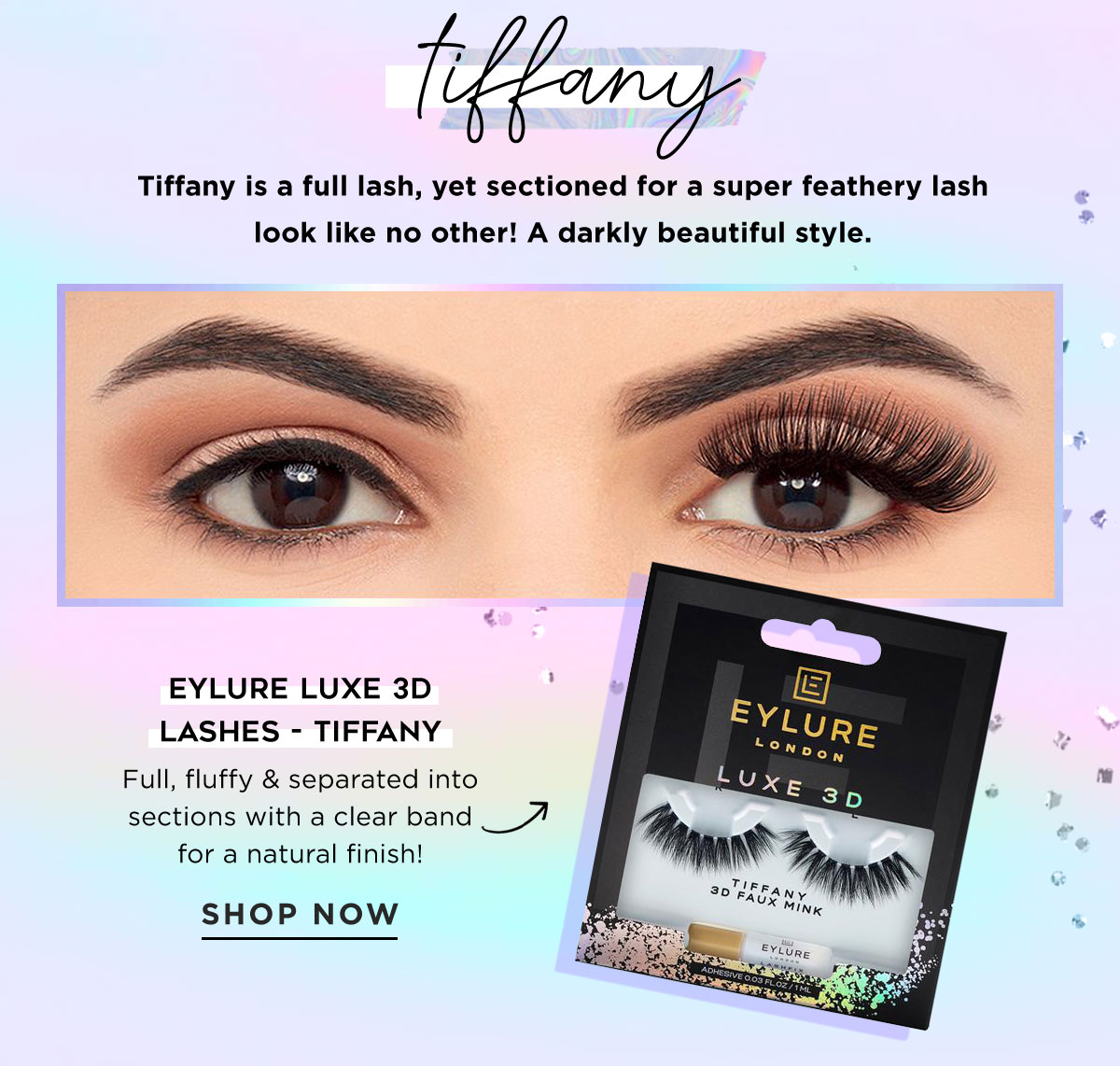 EYLURE LUXE 3D LASHES - TIFFANY