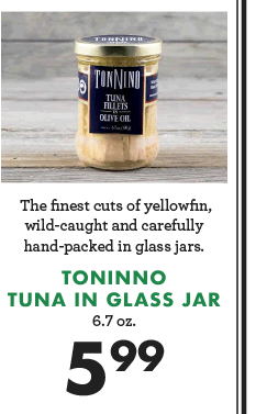 Toninno Tuna In Glass Jar - $5.99