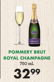 Pommery Brut Royal Champagne - 750 ml - $32.99
