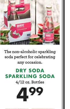 Dry Soda Sparkling Soda - $4.99
