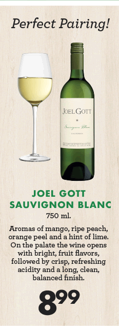 Joel Gott Sauvignon Blanc - 750 ml. - $8.99