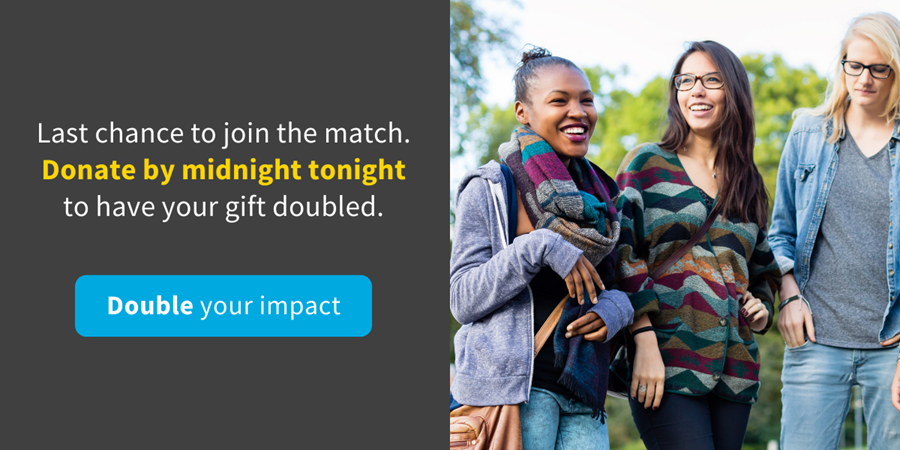 Join the match and help more schools support more students now. Donate by 9/30