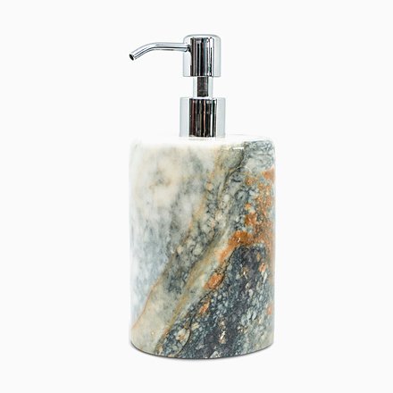 Image of Paonazzo Marble Soap Dispenser from Fiammettav Home Collection