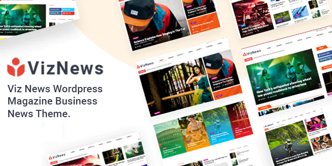 Viz News Wordpress Magazine / Business / News Theme