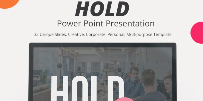 Hold Power Point Presentation Template