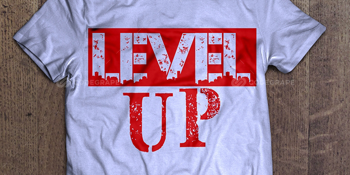 Level UP T-Shirt Design