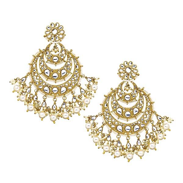 Image of Diya Earrings in Pearl