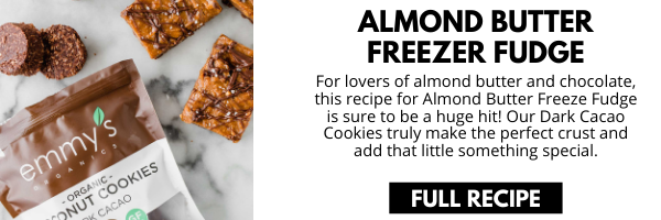 Almond Butter Freezer Fudge