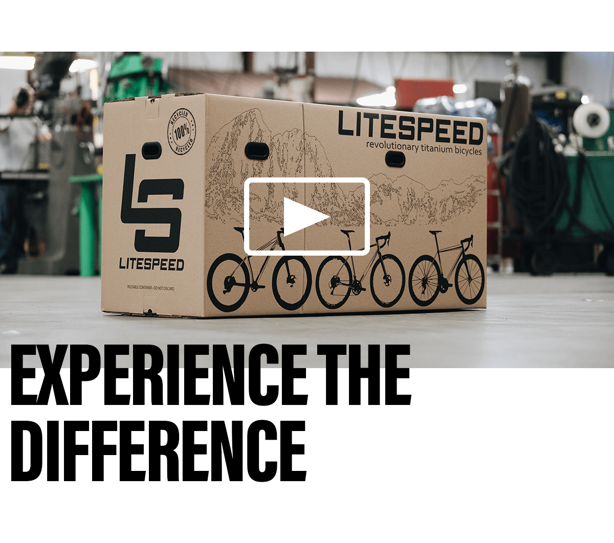 Made in the USA. Shipped assembled. All Litespeed bikes are handbuilt in Tennessee and shipped to your door, fully assembled.
