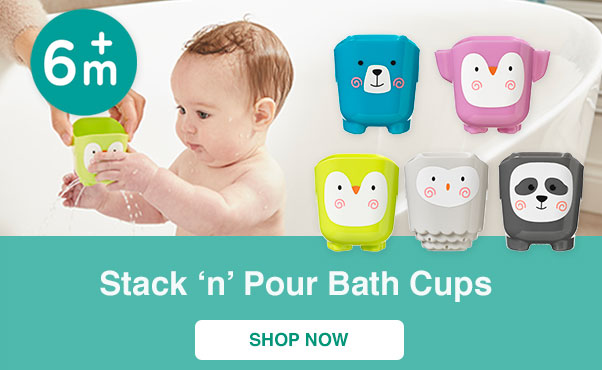 Stack ''n'' Pour Bath Cups