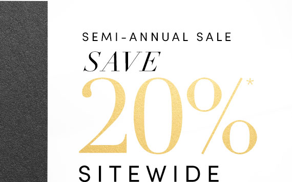 Save20% sitewide