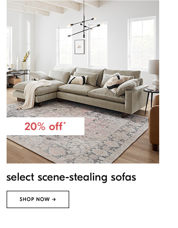 select scene-stealing sofas