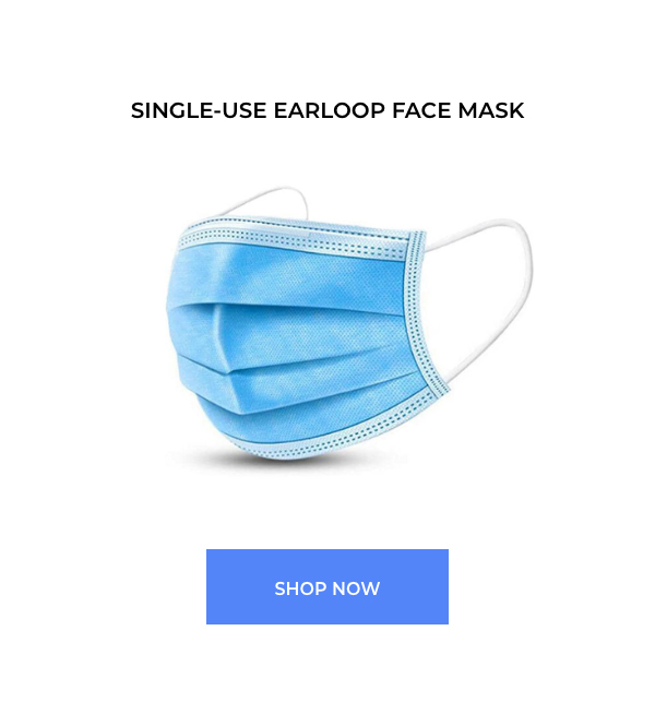 Shop Single-Use Earloop Masks