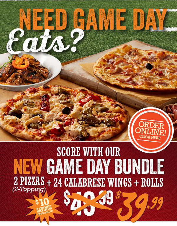 Need Game Day Eats? Score with our NEW Game Day Bundle. Click to order online