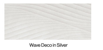 Donna Wave Deco in Silver