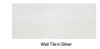 Donna Wall Tile in Silver