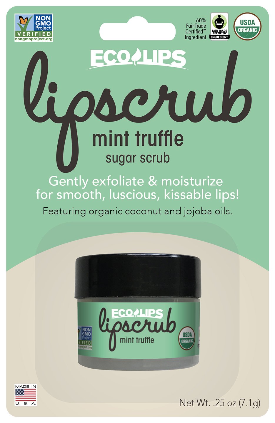 Image of Lip Scrub Mint Truffle Blister