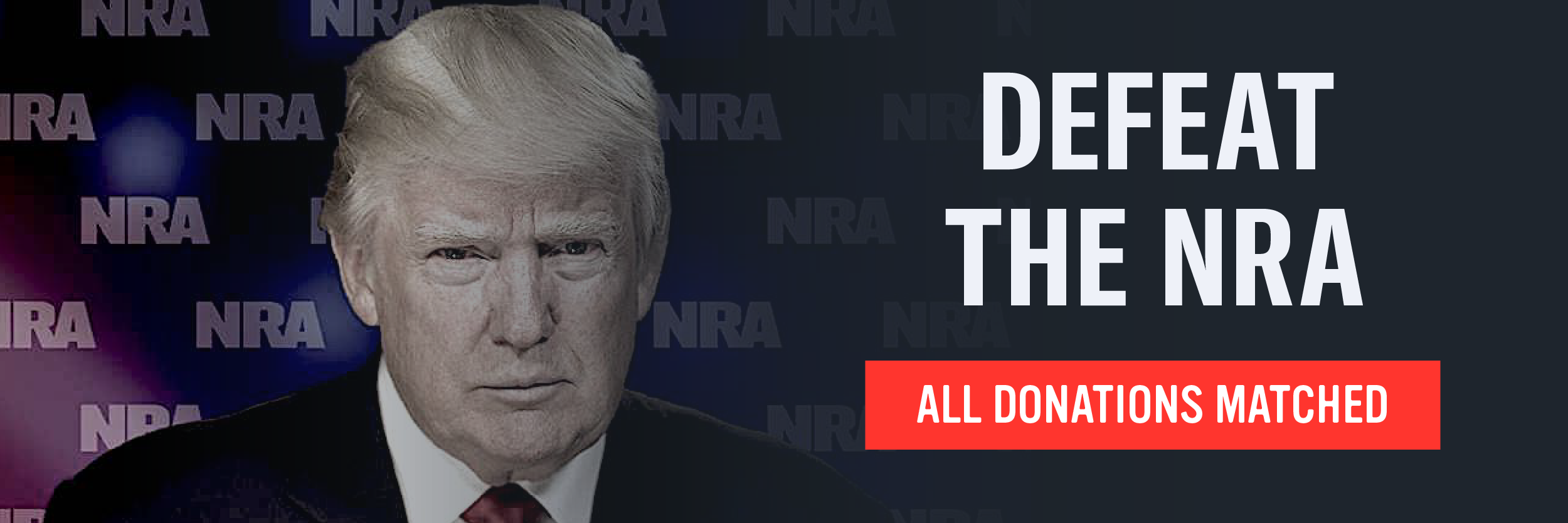 Defeat the NRA. All Donations Matched.