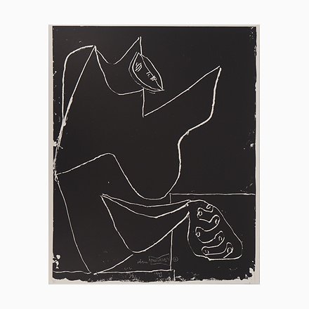 Image of Dancer and Hands Lithograph by Le Corbusier