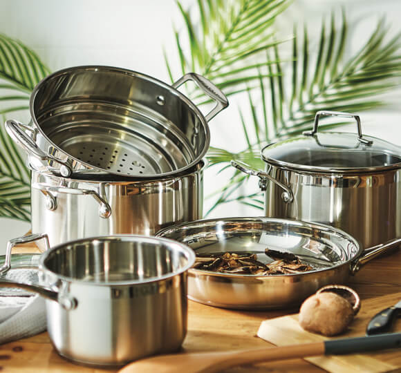 all-stainless-steel-cookware