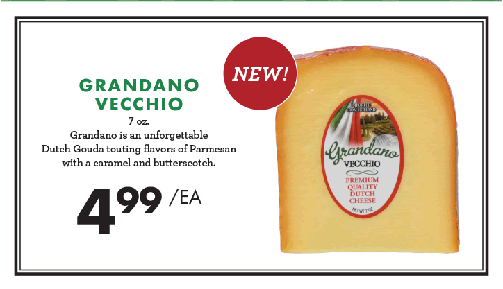 Grandano Vecchio - 7 oz. - $4.99 each