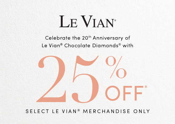 25% off LeVian Merchandise