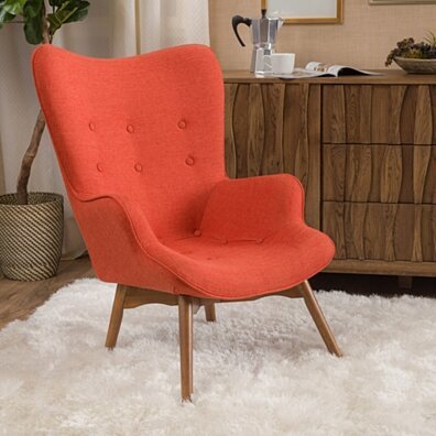 Acantha Mid Century Modern Contour Lounge Chair
