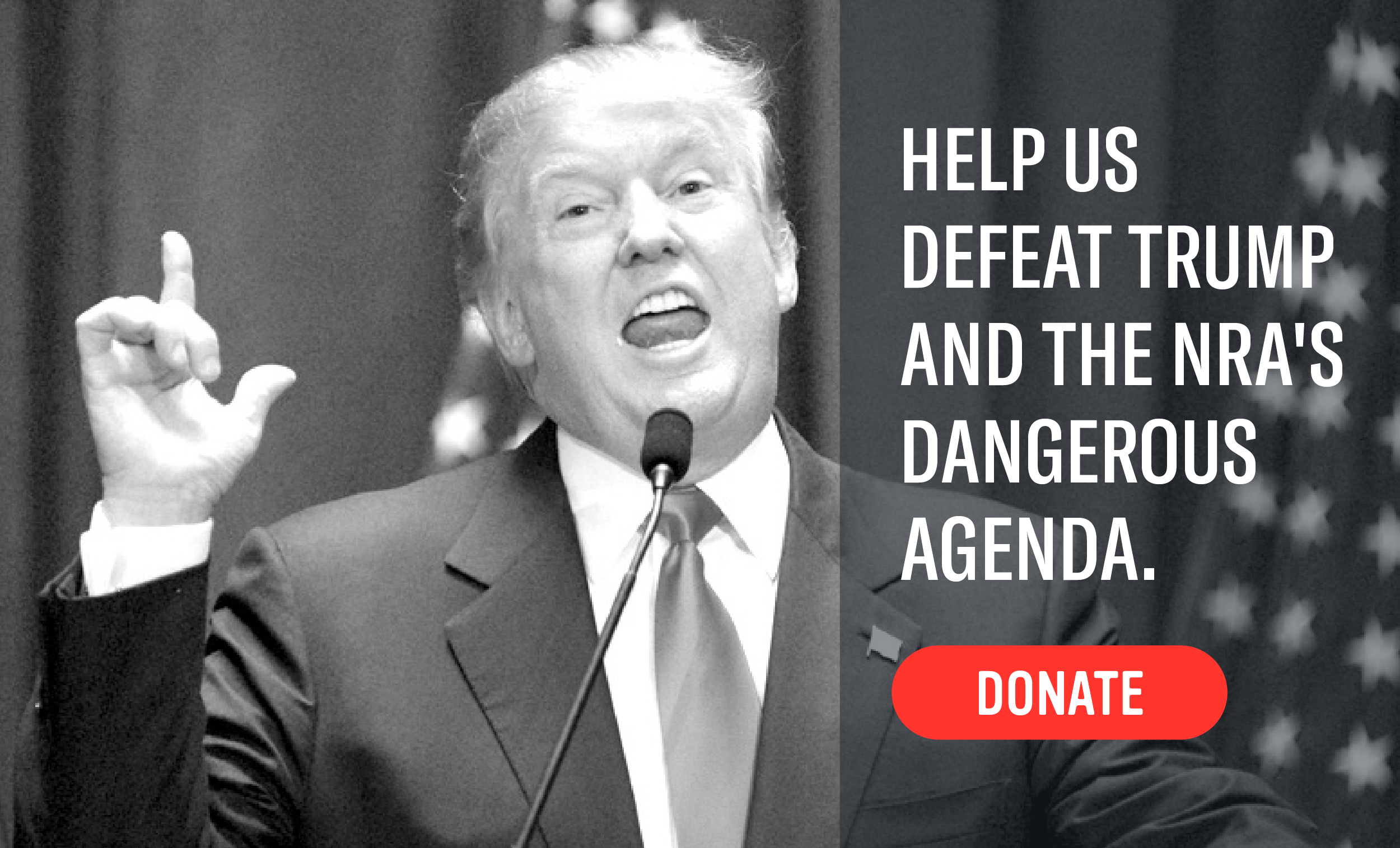 Help us defeat Trump and the NRA's dangerous agenda.