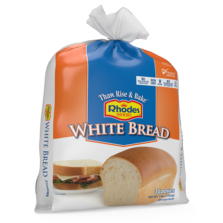 Photo of Rhodes White Bread Packaging